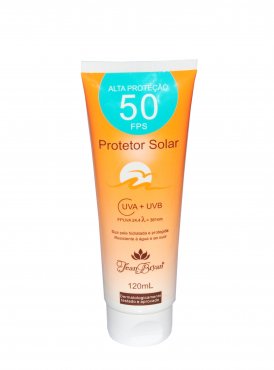 PROTETOR SOLAR UVA + UVB  FPS 50  120 ML